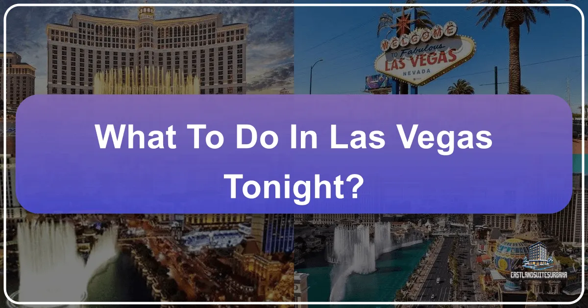 What To Do In Las Vegas Tonight?
