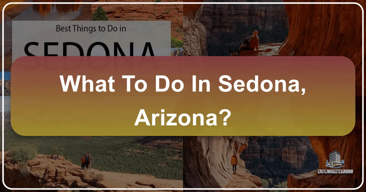 What to Do in Sedona, Arizona