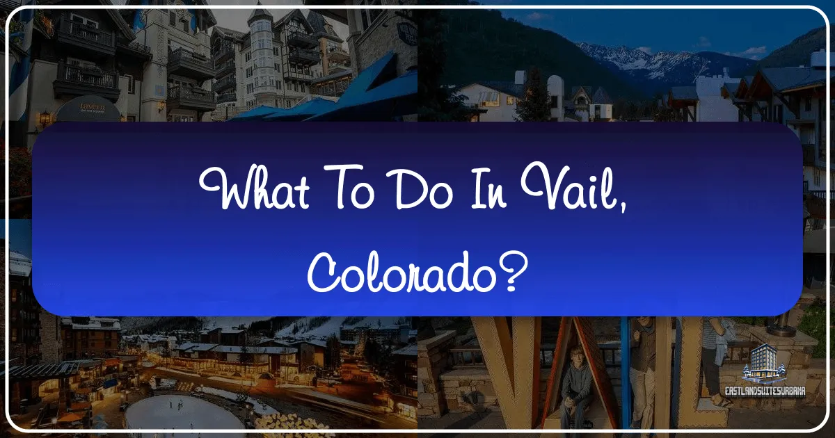 What To Do In Vail, Colorado?