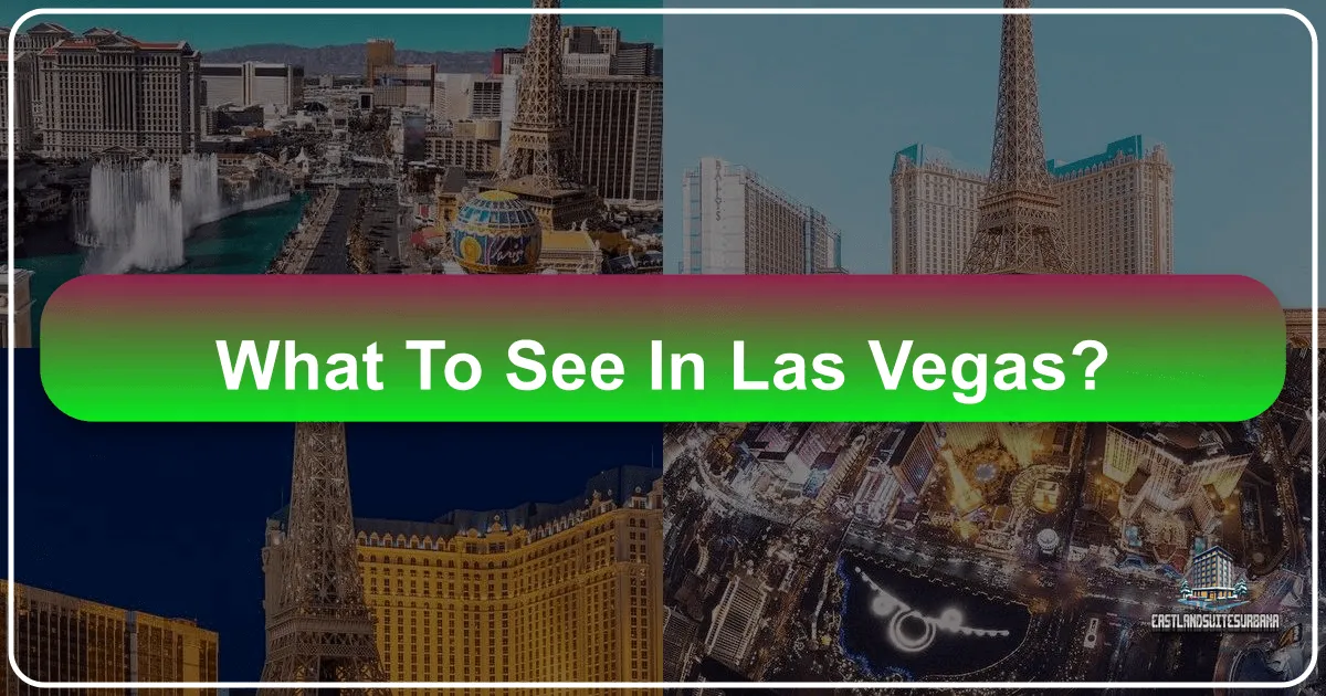 What to See in Las Vegas: Your Ultimate Guide to the Entertainment Capital