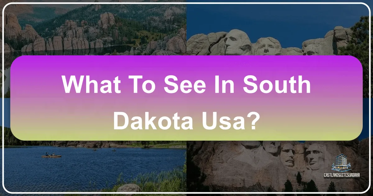 What to see in South Dakota USA