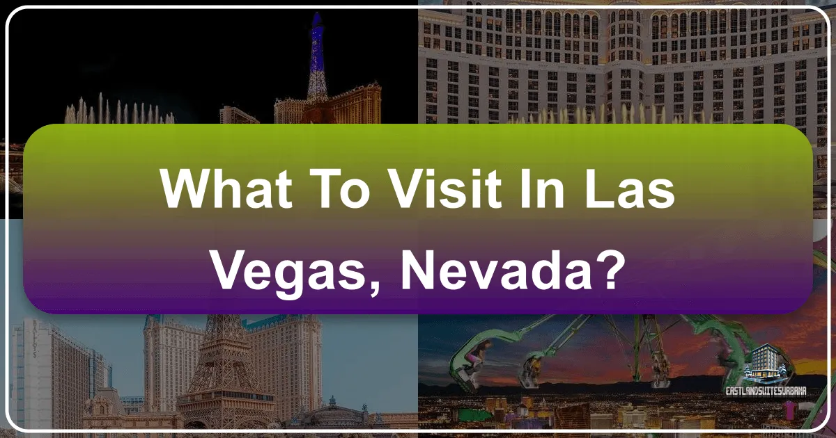 What To Visit In Las Vegas, Nevada?