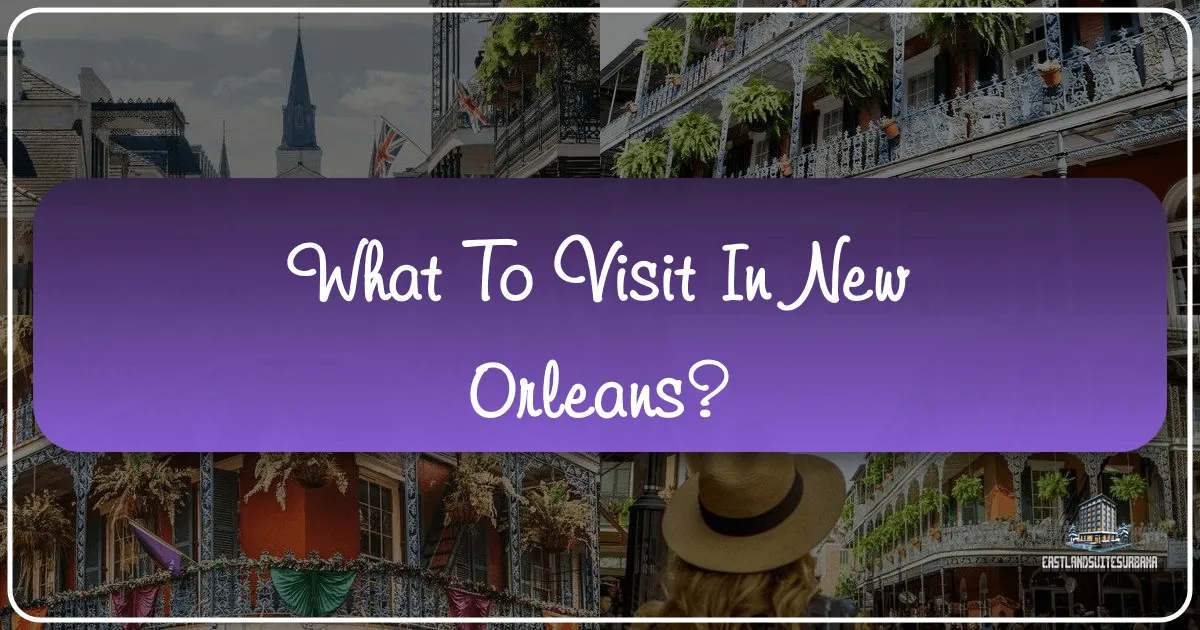 What to Visit in New Orleans