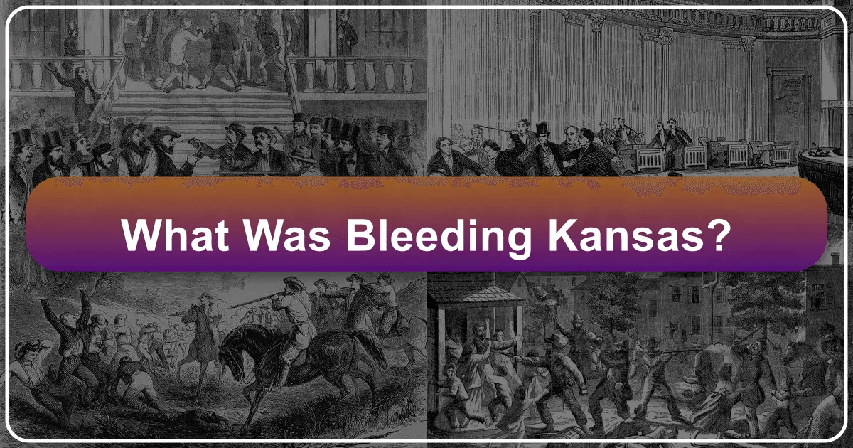 What Was Bleeding Kansas?