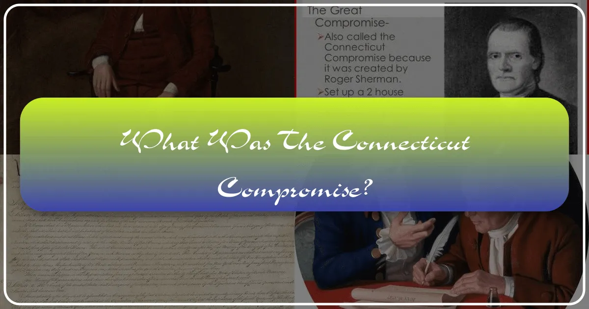 what was the connecticut compromise