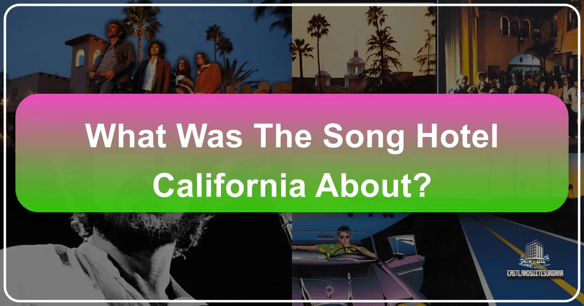 What Was the Song Hotel California About?