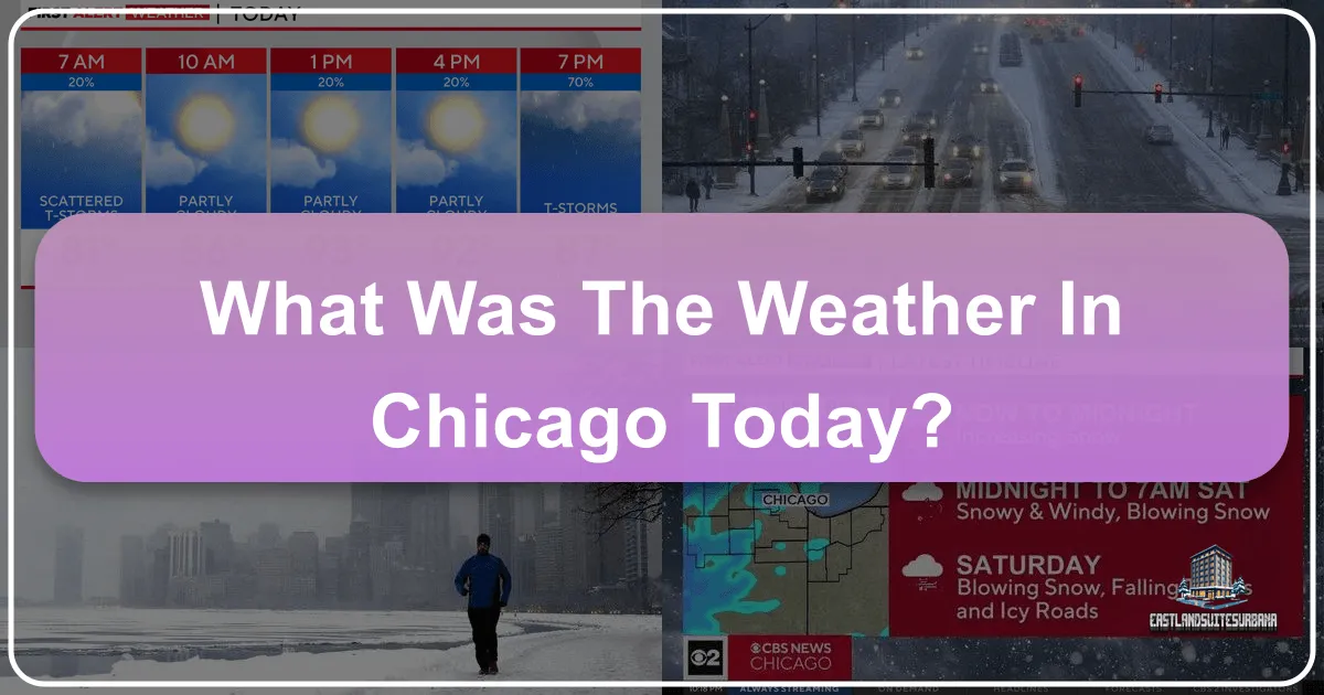 What Was The Weather In Chicago Today?