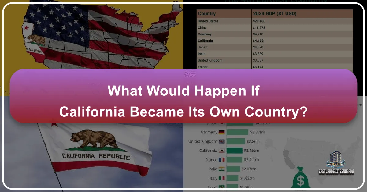 What Would Happen If California Became Its Own Country?