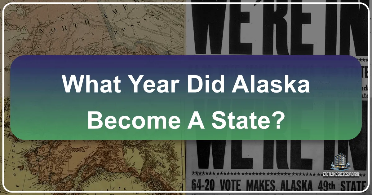 What Year Did Alaska Become a State?