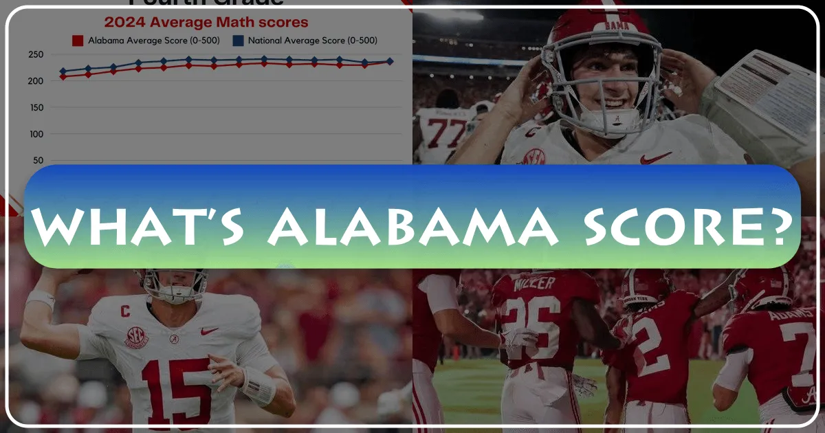 what's alabama score