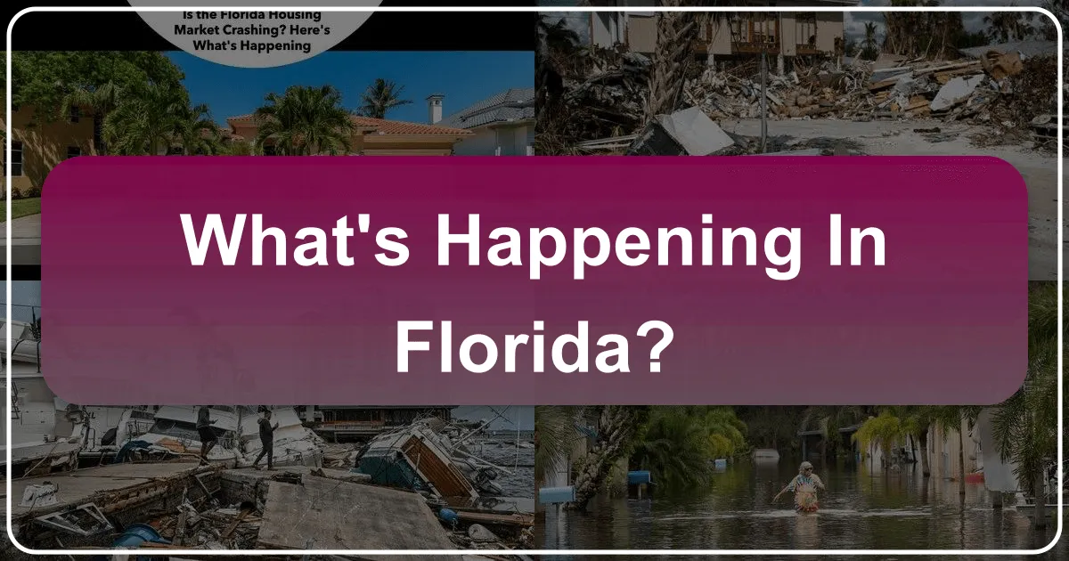 What's Happening in Florida
