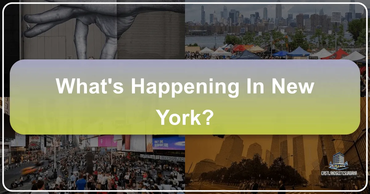 What's Happening in New York