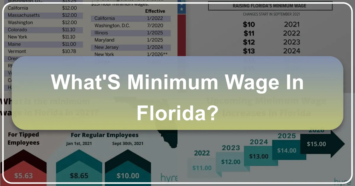 what's minimum wage in florida