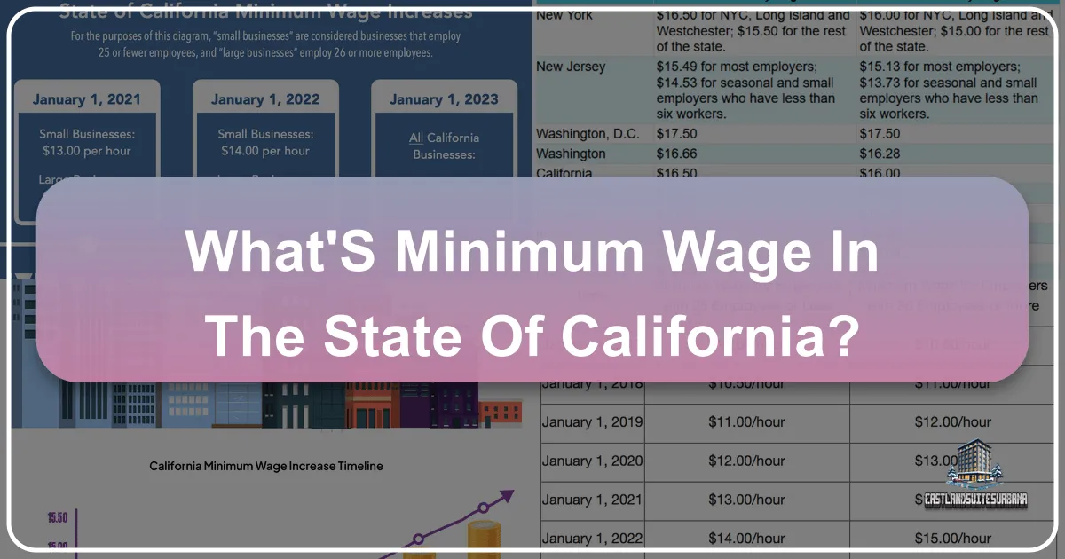 What'S Minimum Wage In The State Of California?