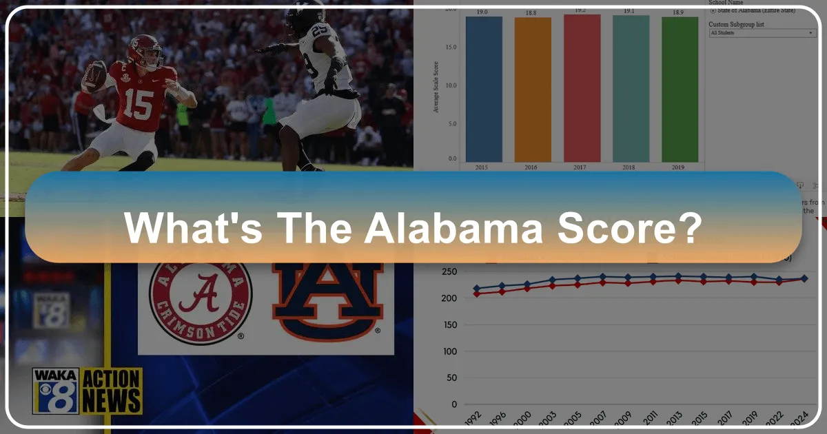 What's the Alabama Score? Unlocking the Best of the Heart of Dixie