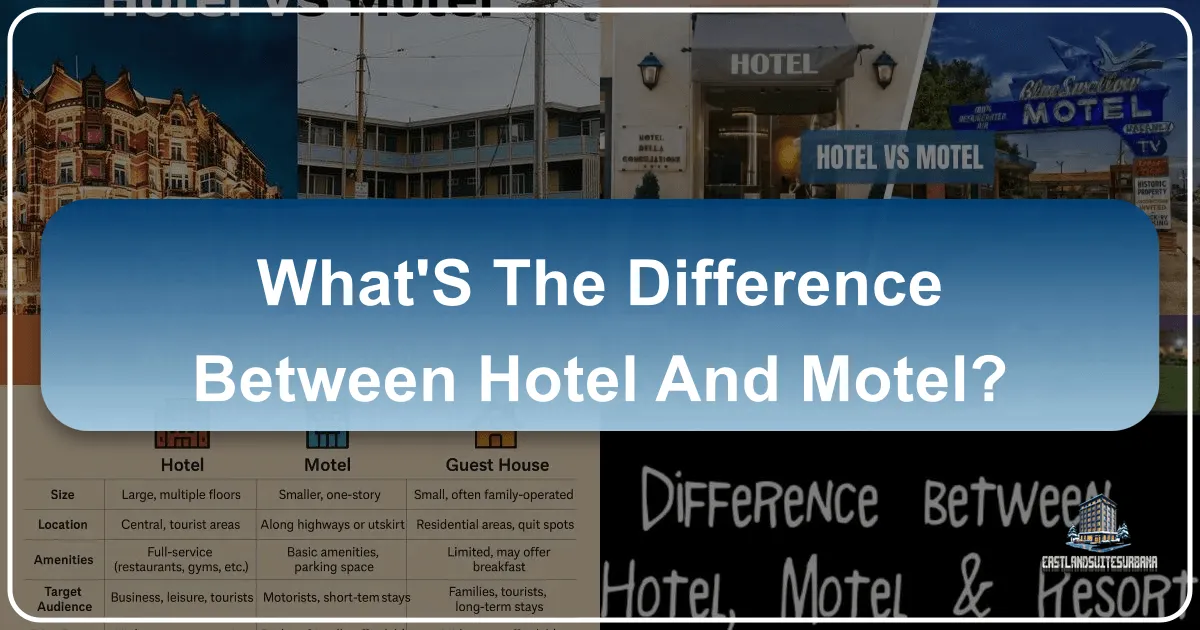 What's the Difference Between Hotel and Motel