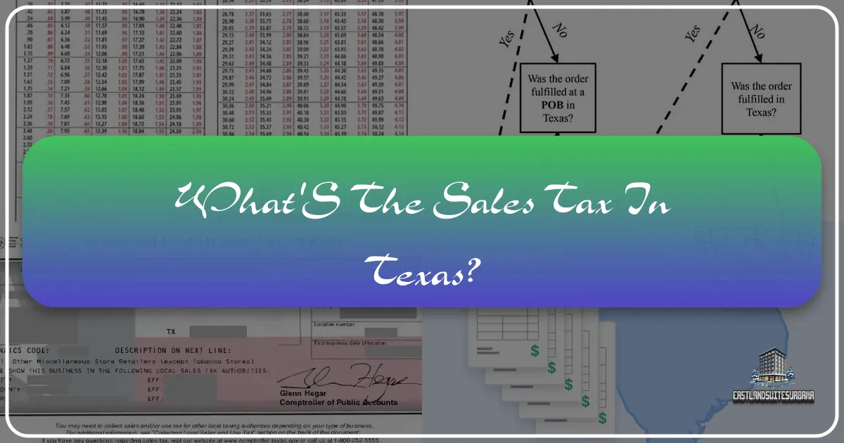 What's the Sales Tax in Texas?
