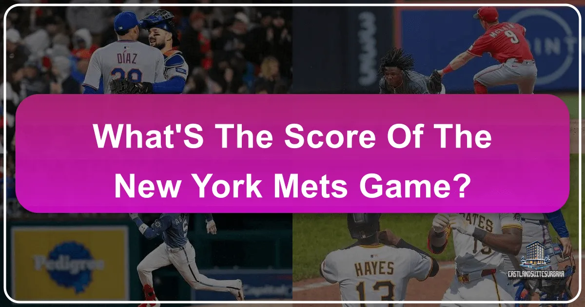 What'S The Score Of The New York Mets Game?