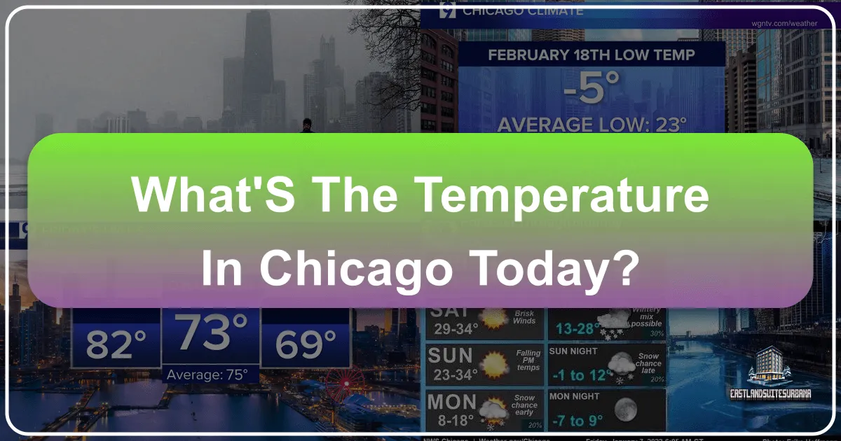 What'S The Temperature In Chicago Today?