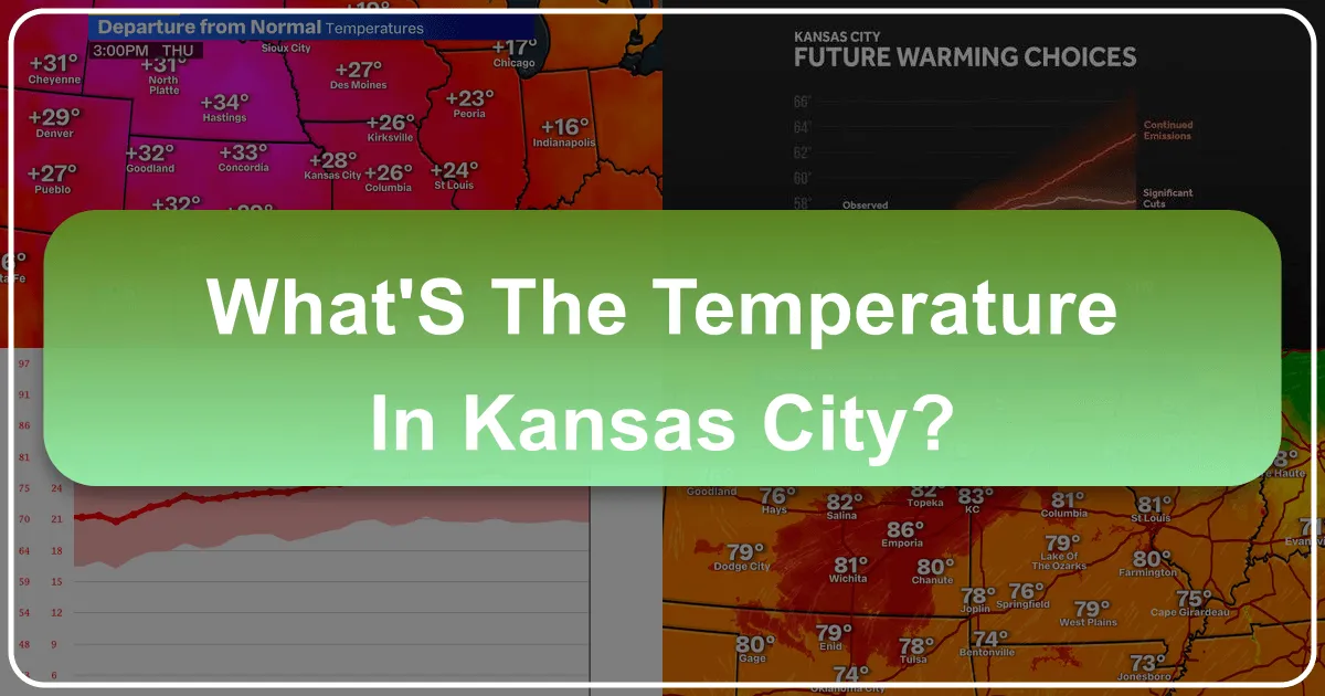 What's the Temperature in Kansas City?