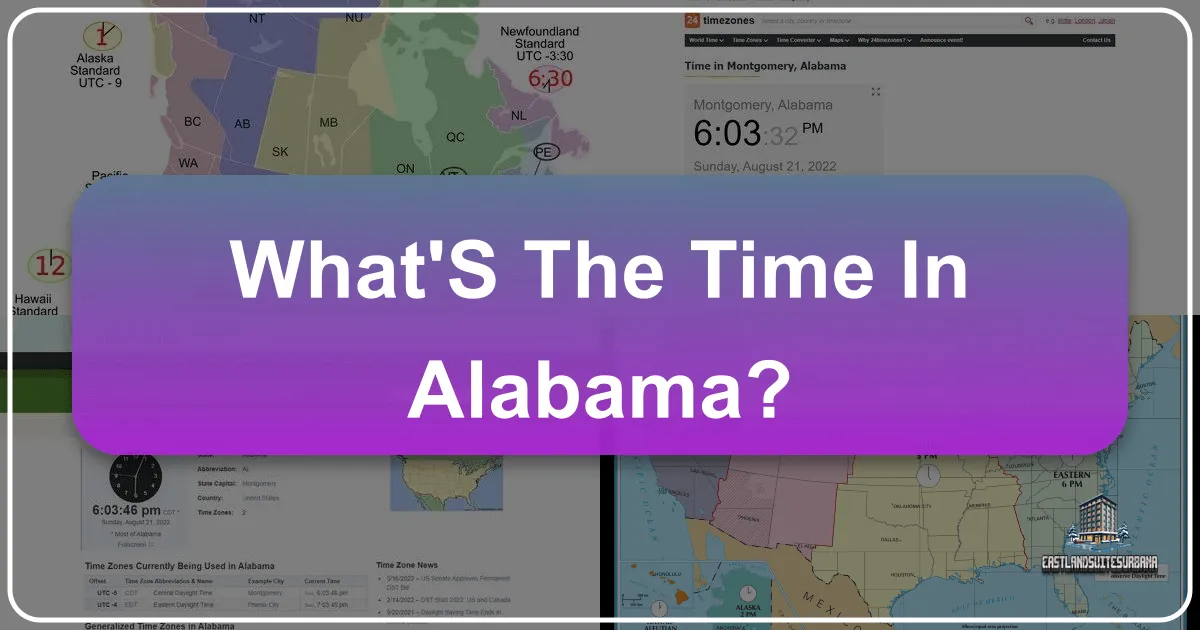 What's the Time in Alabama?