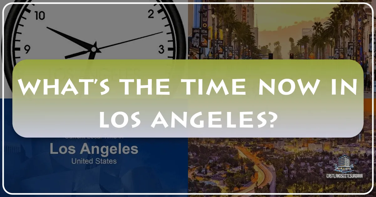 What's the Time Now in Los Angeles?