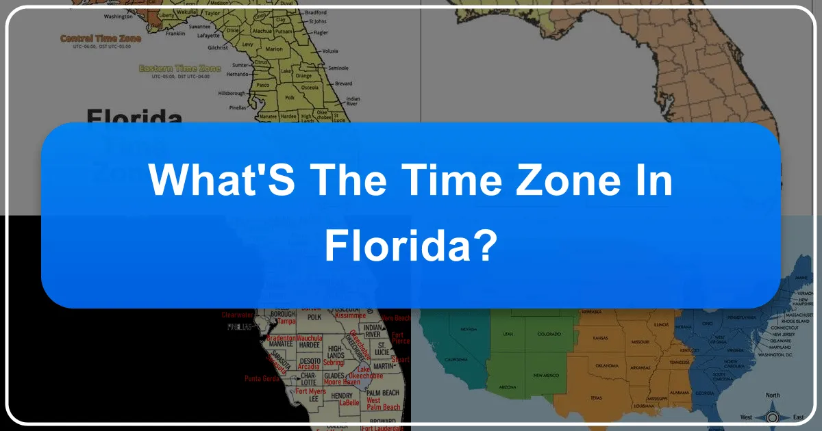 What's the Time Zone in Florida