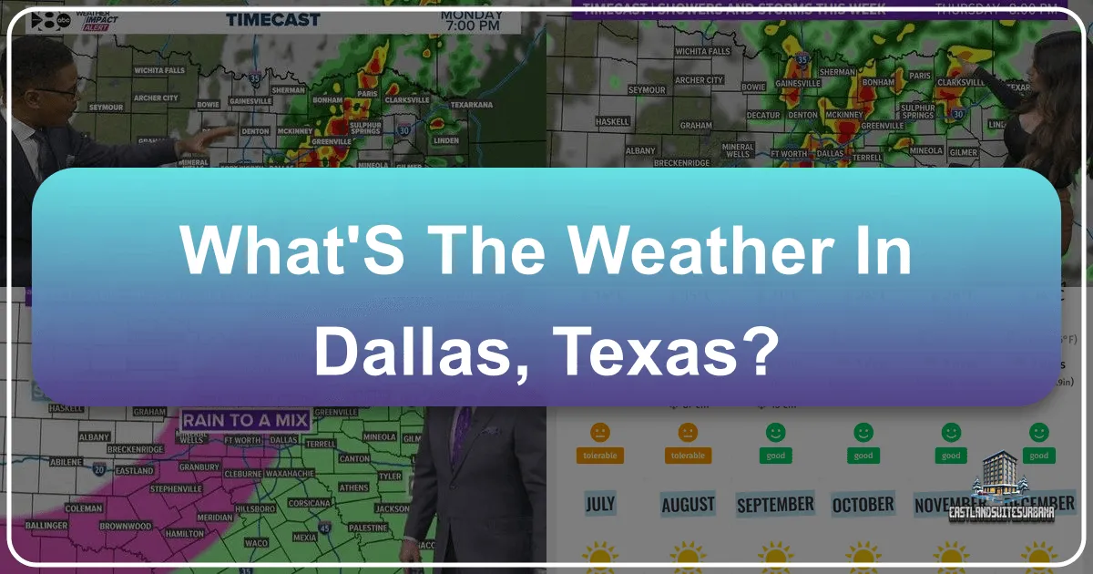 what's the weather in dallas texas