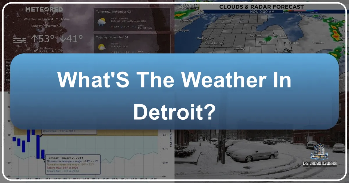 What's the Weather in Detroit?