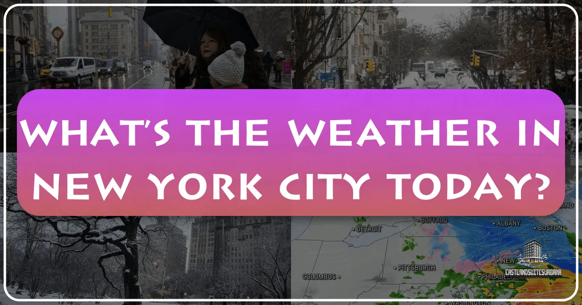 What'S The Weather In New York City Today?