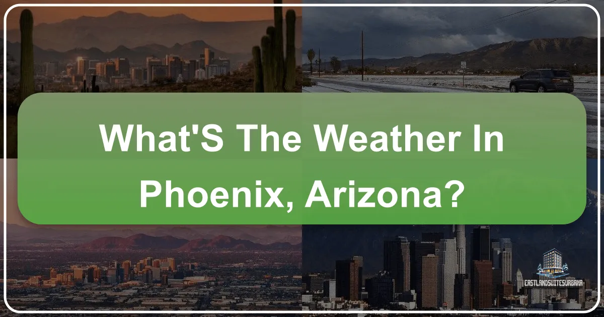 What'S The Weather In Phoenix, Arizona?