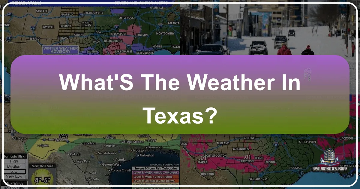 What's the Weather in Texas?