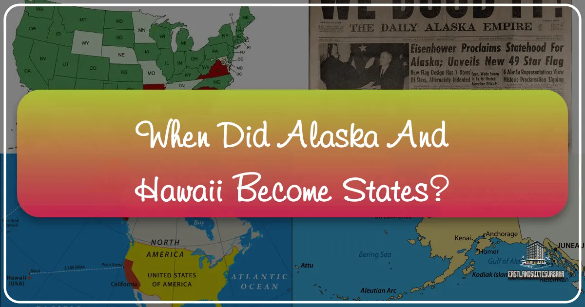 When Did Alaska And Hawaii Become States?