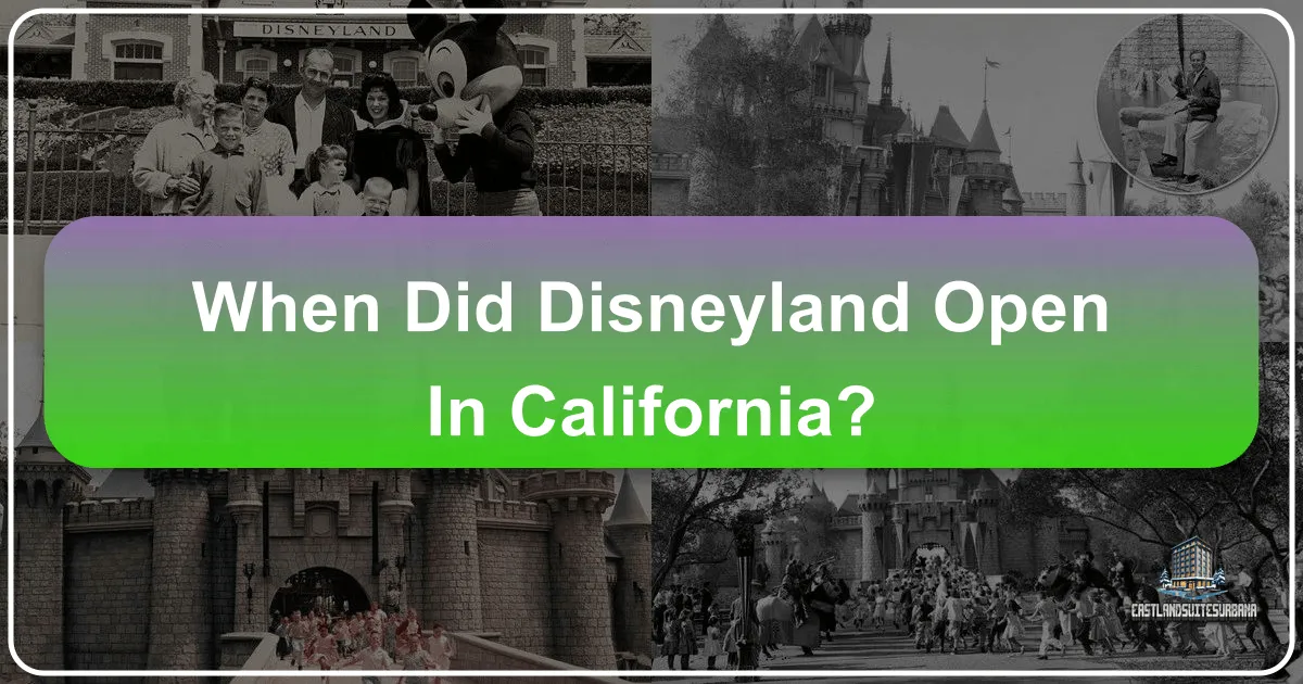 When Did Disneyland Open In California?
