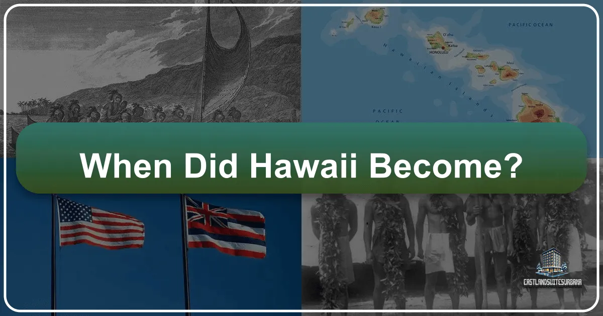 When Did Hawaii Become?