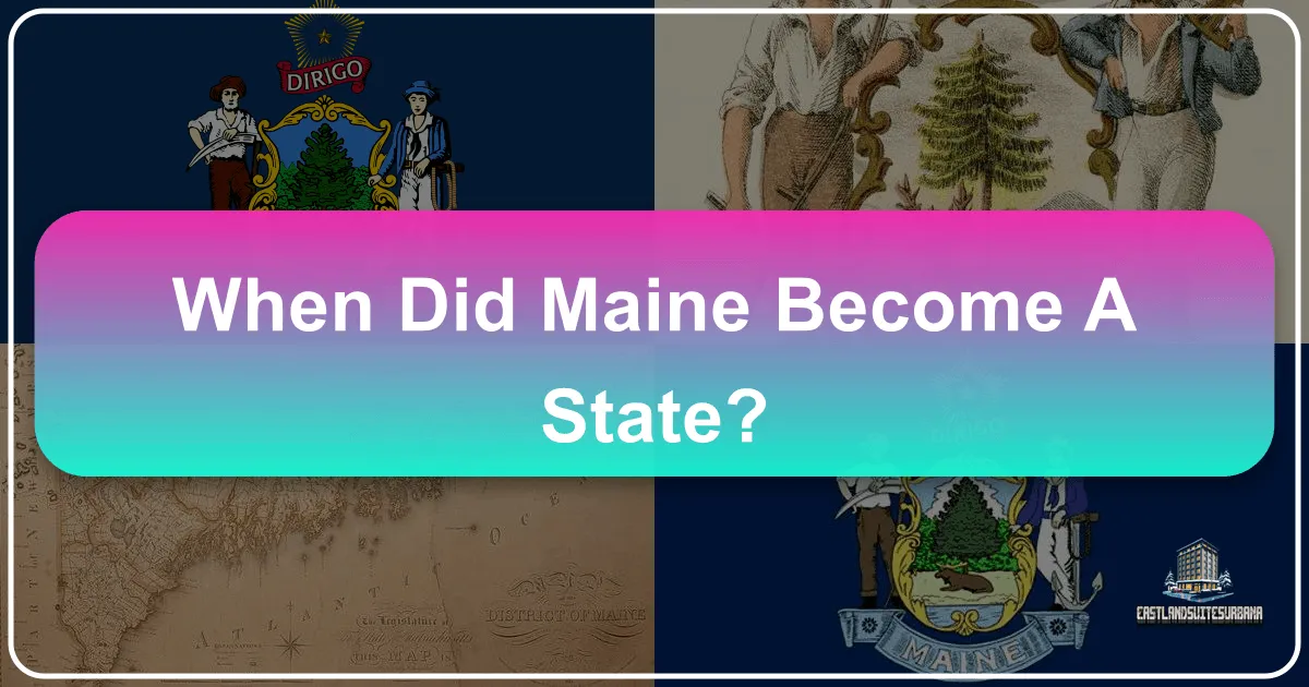 When Did Maine Become A State?