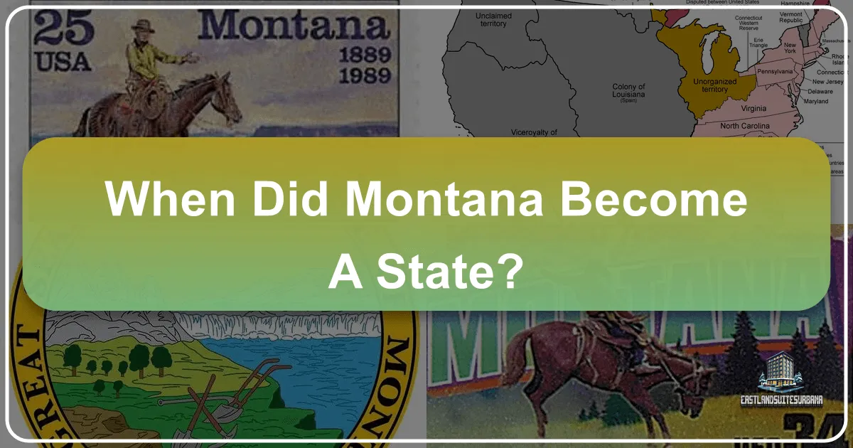 When Did Montana Become a State?
