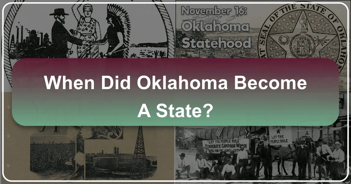 When Did Oklahoma Become a State: A Journey Through History, Travel, and Culture