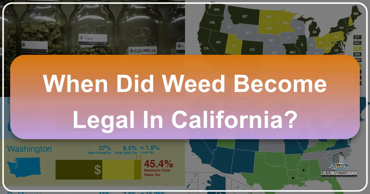 When Did Weed Become Legal In California?
