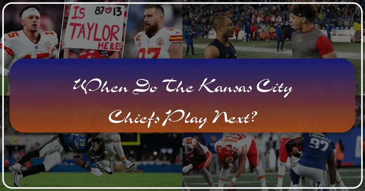 when do the kansas city chiefs play next
