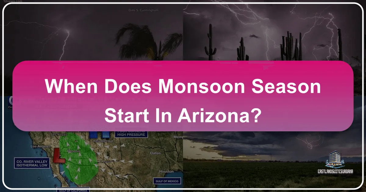 When Does Monsoon Season Start in Arizona? Navigating Desert Rains for the Ultimate Travel Experience