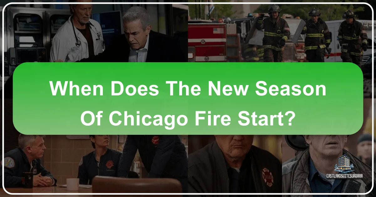 When Does The New Season Of Chicago Fire Start?