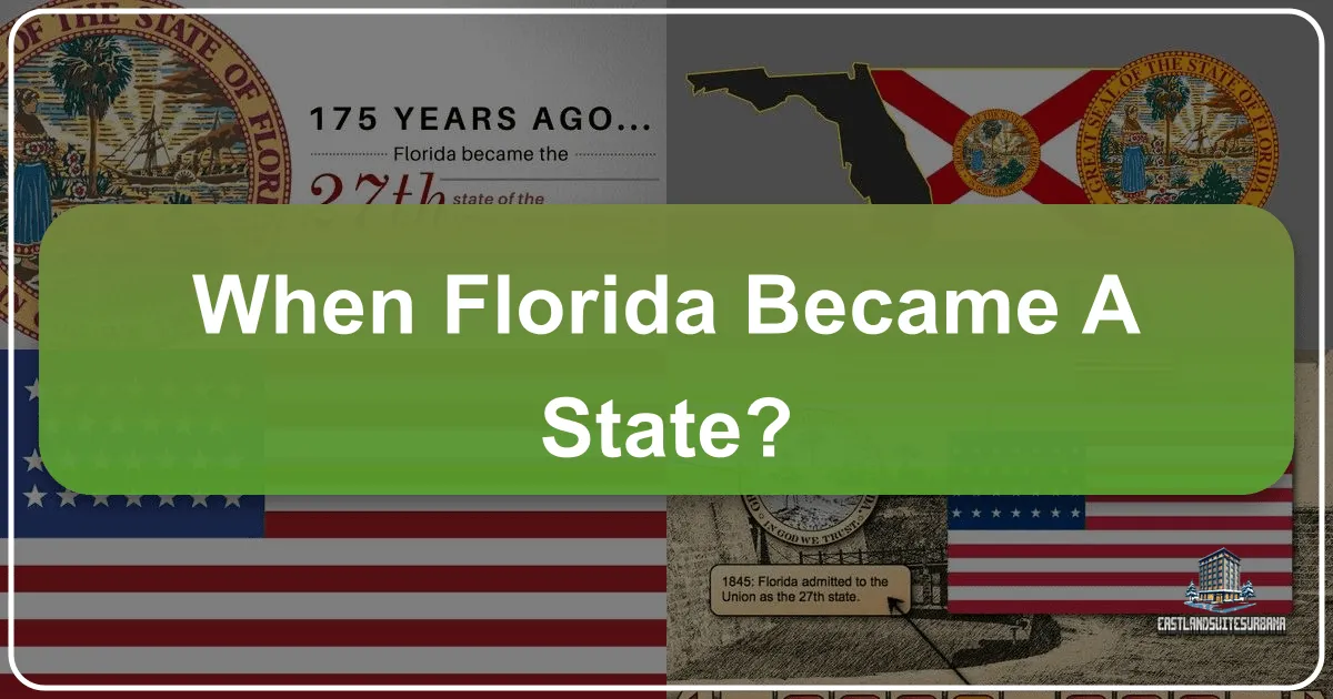 When Florida Became A State?