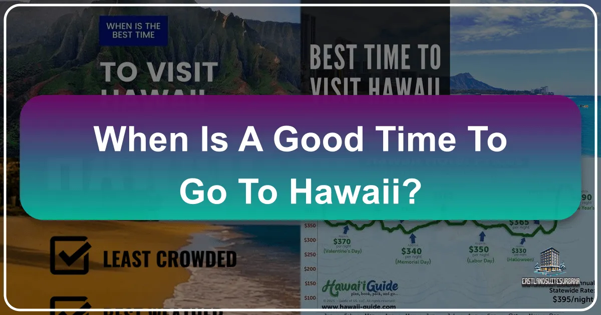 When is a Good Time to Go to Hawaii?