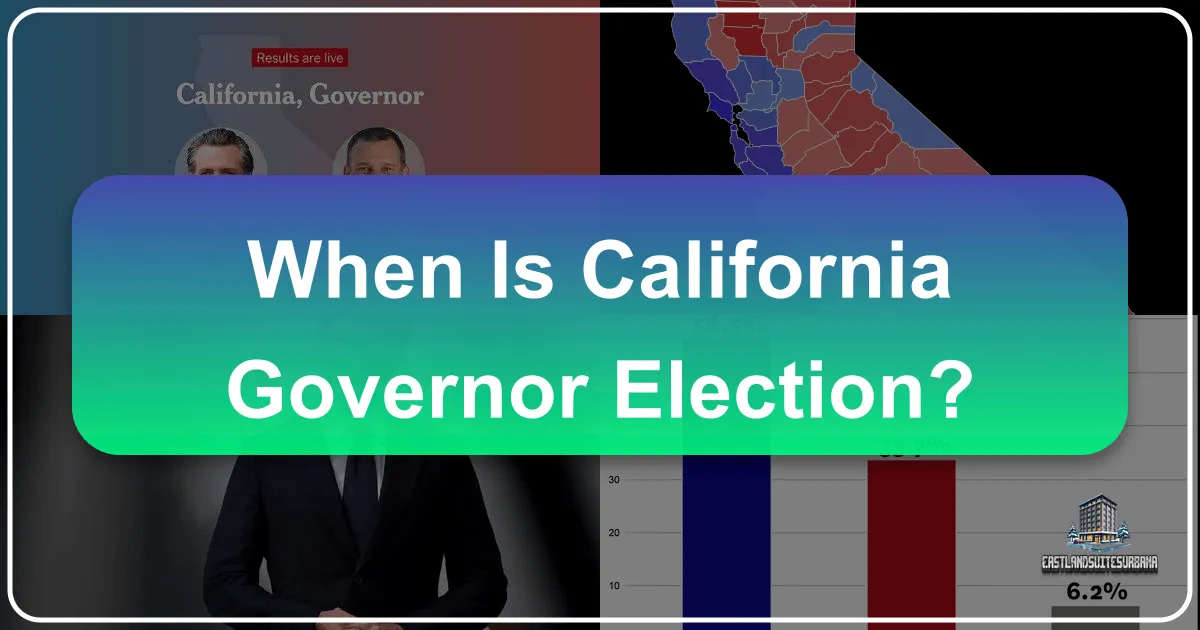 When is California Governor Election