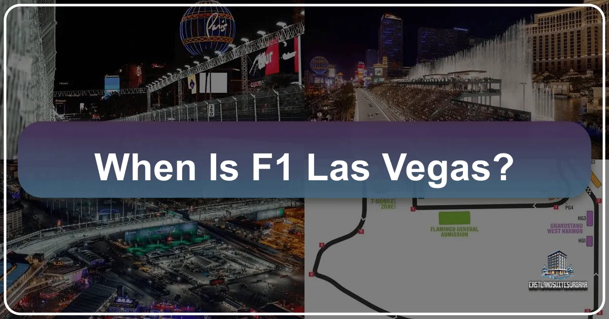 When is F1 Las Vegas?