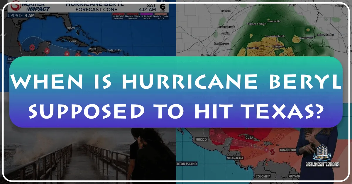 When is Hurricane Beryl Supposed to Hit Texas?