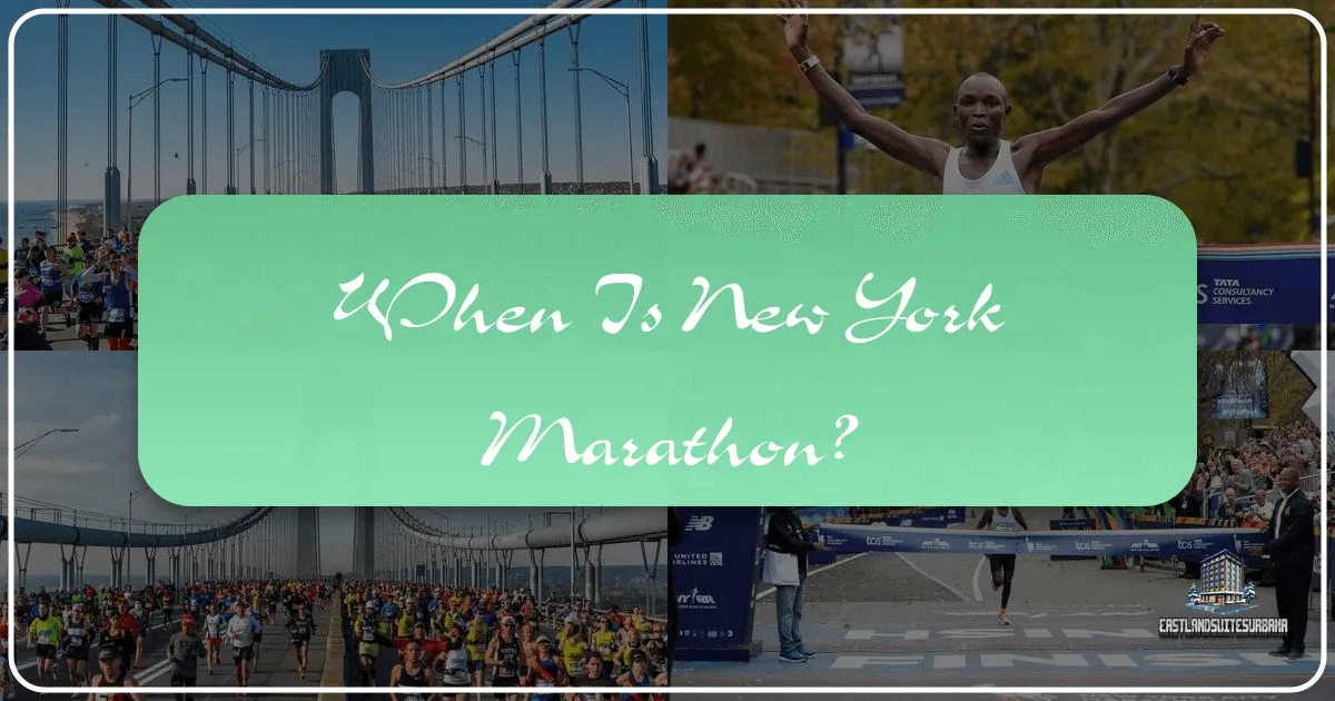 When Is New York Marathon?