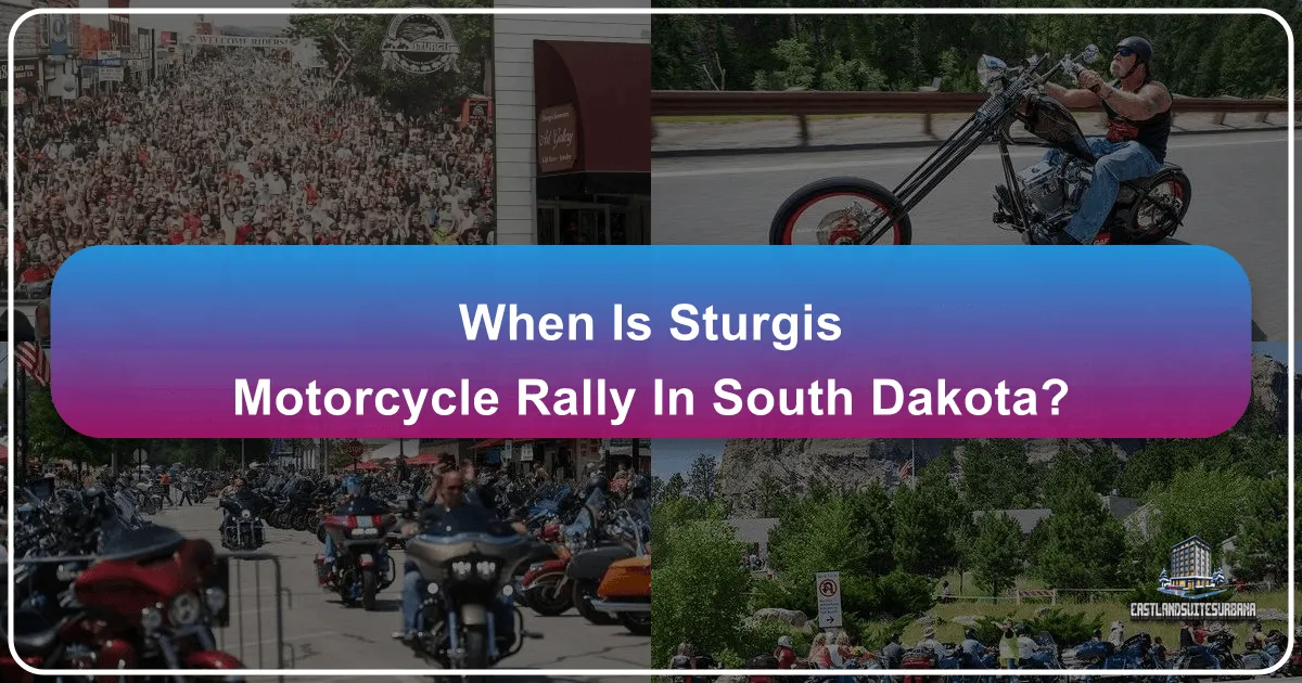 When is Sturgis Motorcycle Rally in South Dakota?