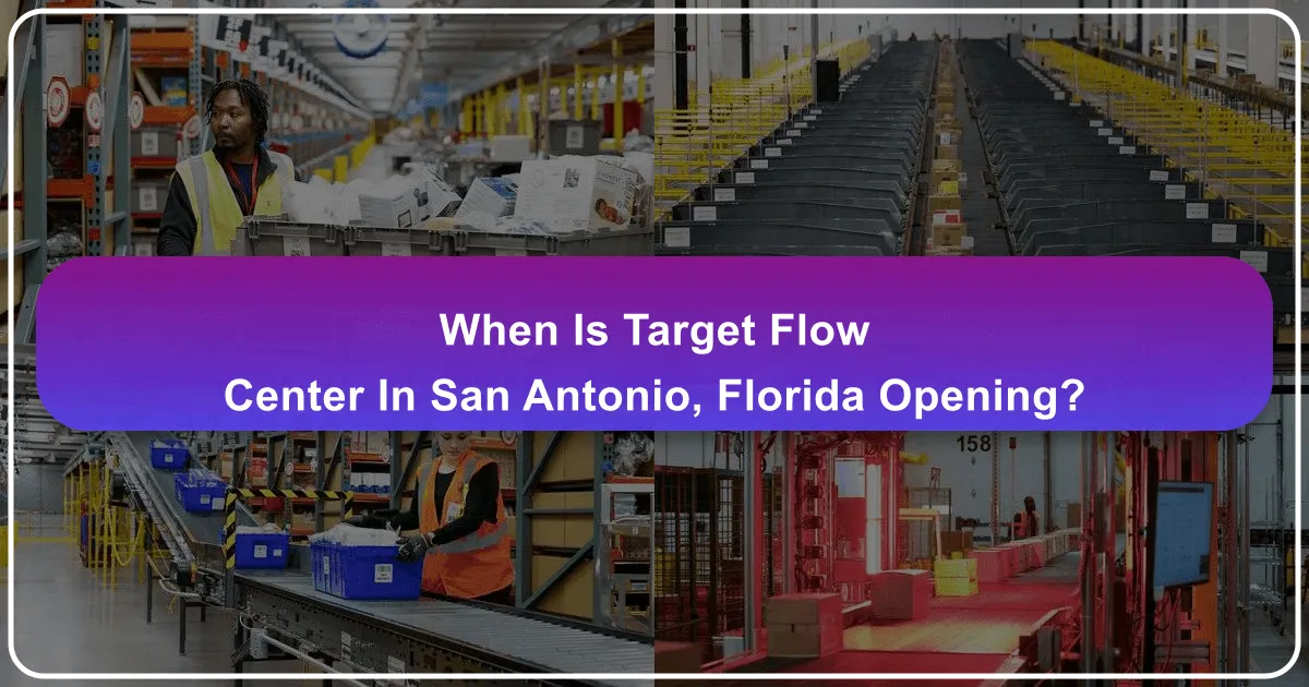 When is Target Flow Center in San Antonio Florida Opening?